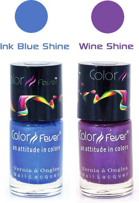 

Color Fever Matte Nail Polish Combo 117 Multicolor,(Pack of 2)