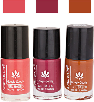 

Aroma Care Googly Gel Nail Polish 46201620 Multicolor,(Pack of 3)