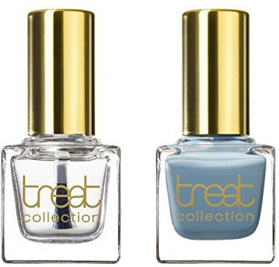 

Treat Collection Natural Duo Top And Base Coat Blue Sky Count DUO03 Dark(Pack of 2)