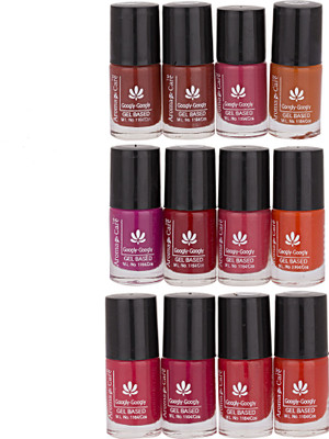 

Aroma Care Mab Multi Color Nail polish Combo 04-05-06 Multicolor,(Pack of 12)