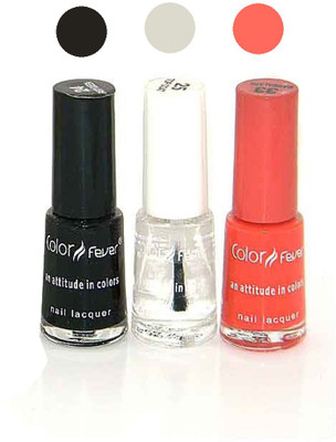 

Color Fever Mini Nail Polish Combo 24-25-33 Multicolor,(Pack of 3)