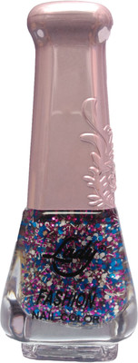 

Lady Fashion Glitter Nail Polish Blue,Purple & Multicolor,