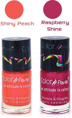 

Color Fever Matte Nail Polish Combo 114 Multicolor,(Pack of 2)
