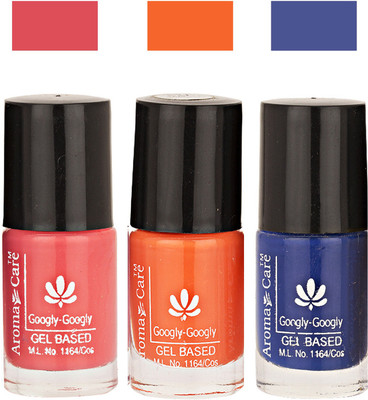 

Aroma Care Googly Gel Nail Polish 46201649 Multicolor,(Pack of 3)