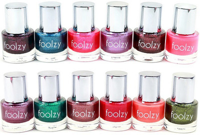 

Foolzy Set of 12 Nail Polish Multicolor SP-12-6(Pack of 12)