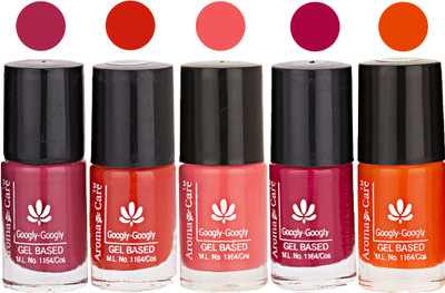 Aroma Care Mab Multicolor Nail Polish Combo 8092016136 Multicolor(Pack of 5)