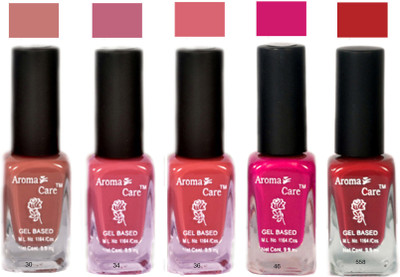 

Aroma Care Intense Color Nail Polish Combo 175026 Multicolor,(Pack of 12)