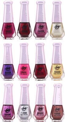 

Lady Fashion Nail Polish Wholesale 1412201615 Multicolor,(Pack of 12)