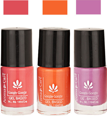 

Aroma Care Googly Gel Nail Polish 46201645 Multicolor,(Pack of 3)