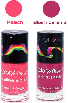 

Color Fever Matte Nail Polish Combo 105 Multicolor,(Pack of 2)