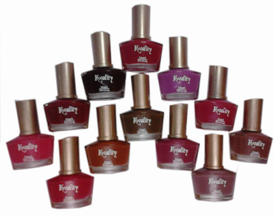 

Kwality Nail Polish High Quality Multi color