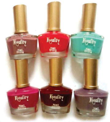 

Kwality Beauty Nail Polish High Quality-AQ- 60 ml Multicolour Multicolor(Pack of 2)