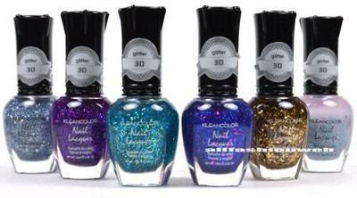 

Kleancolor D Addiction Glitter Top Coat Lot Of Colors Knp1 + Free Earring Glitter(Pack of 6)