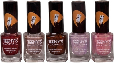 

Viviana Nail Polish 39, 47, 42, 41, 26(Pack of 5)