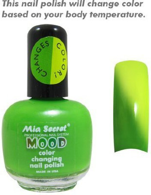 

Mia Secret Mood Color Changing Green To Yellow Lacquer