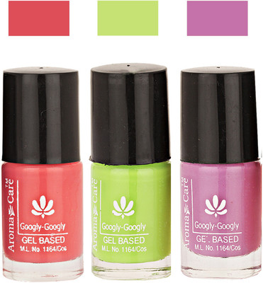 

Aroma Care Googly Gel Nail Polish 46201634 Multicolor,(Pack of 3)