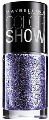 

Maybelline Color Show Glitter Mania Nail Lacquer, Papparazi Purple Shimmer