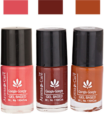 

Aroma Care Googly Gel Nail Polish 46201607 Multicolor,(Pack of 3)