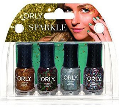 

Orly Sparkle Piece Mini Kit Dark(Pack of 4)