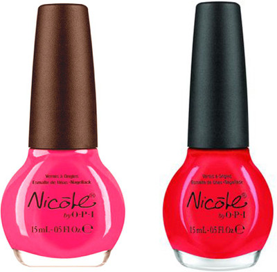 

OPI Nicole Pack Of 2 Still into pink ni 409, take stand ni 231(Pack of 2)