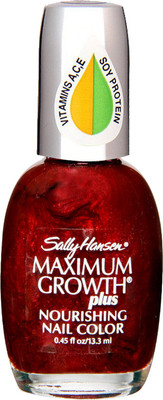 

Sally Hansen Maximum Growth Plus Nourishing Nail Color Ruby Clarity - 40