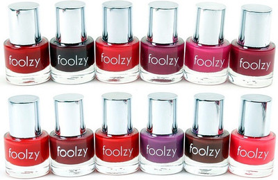 

Foolzy Set of 12 Nail Polish Multicolor SP-12-9