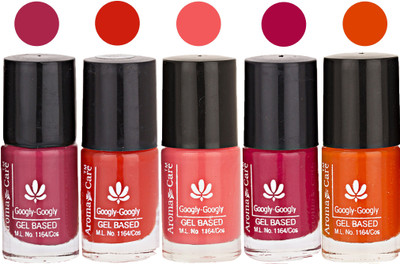 

Aroma Care Mab Multicolor Nail Polish Combo 8092016138 Multicolor(Pack of 5)