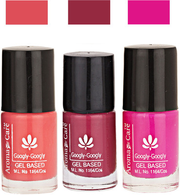 

Aroma Care Googly Gel Nail Polish 46201619 Multicolor,(Pack of 3)