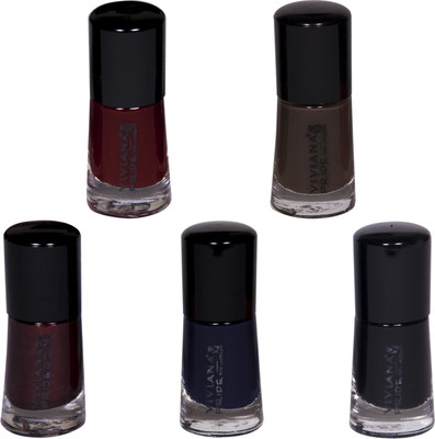 

Viviana Nail Paint Pride Nail Colors: VPN018,VPN022,VPN027,VPN037,VPN046(Pack of 5)