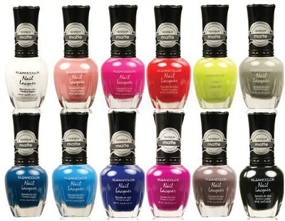 

Kleancolor Mighty Gadget Matte Complete Matte Opaque Set Of Mg Collection Matte A Lacquer(Pack of 12)