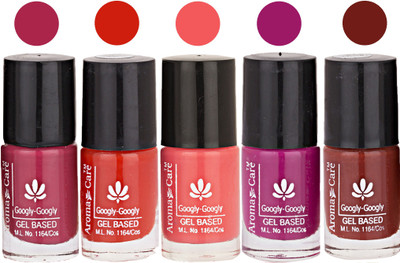 

Aroma Care Mab Multicolor Nail Polish Combo 8092016123 Multicolor(Pack of 5)