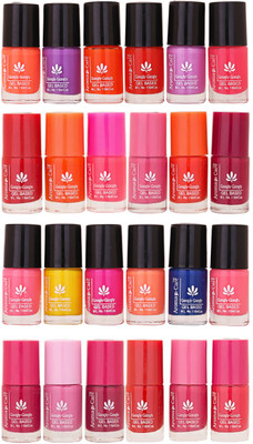 

Aroma Care MAB Multicolor 2 in 1 Color Cap Nail Polish Sets in Wholesale Rate ( Set No. 96) Multicolor,(Pack of 24)