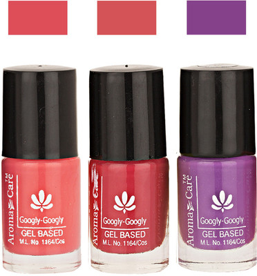 

Aroma Care Googly Gel Nail Polish 46201657 Multicolor,(Pack of 3)