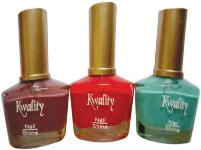 

Kwality Beauty Nail Polish High Quality-AL- 30 ml Multicolour Multicolor