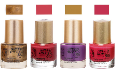 

Aroma Care Speed Dry Profesional Nail Color 23547 Multicolor,(Pack of 4)