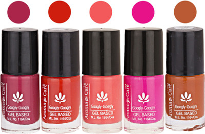 

Aroma Care Mab Multicolor Nail Polish Combo 8092016110 Multicolor(Pack of 5)