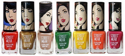 

Street Wear Color Rich Brights 'N' Pops Nail Enamel Collection Multi Colors