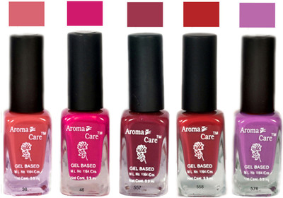

Aroma Care Intense Color Nail Polish Combo 175042 Multicolor,(Pack of 12)