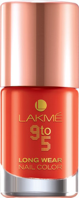 10% OFF on Lakme Lakme 9 to 5 Long Wear Red Boss(9 ml) 10% OFF on Lakme Lakme 9 to 5 Long Wear Red Boss(9 ml)