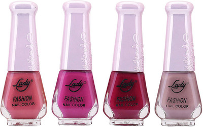 

Lady Fashion Limited Edition MULTICOLOR Nail Polish Set 0201201744 Multicolor,(Pack of 4)