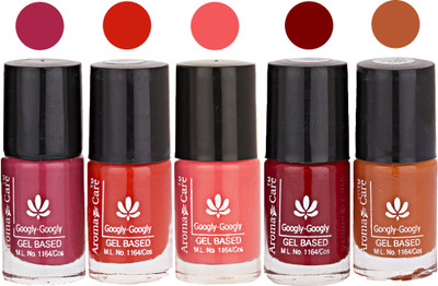 

Aroma Care Mab Multicolor Nail Polish Combo 8092016143 Multicolor(Pack of 5)