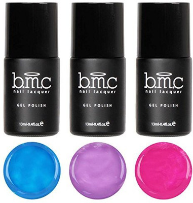 

BMC Fashionable Velvet Jet Setter Uv/Led Matte Finish Gel Full Master Set Jet