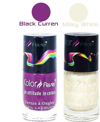 

Color Fever Matte Nail Polish Combo 243 Multicolor,(Pack of 2)