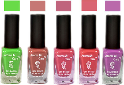 

Aroma Care Intense Color Nail Polish Combo 175012 Multicolor,(Pack of 12)