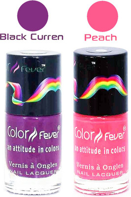 

Color Fever Matte Nail Polish Combo 222 Multicolor,(Pack of 2)