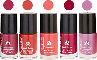 

Aroma Care Mab Multicolor Nail Polish Combo 809201615 Multicolor(Pack of 5)