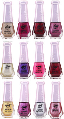 

Lady Fashion Nail Polish Wholesale 1412201614 Multicolor,(Pack of 12)
