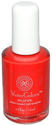 

HoneyBee Gardens Watercolors Water Based Nail Enamel Wildfire 665013571116 Honey