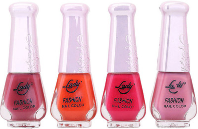 

Lady Fashion Limited Edition MULTICOLOR Nail Polish Set 0201201755 Multicolor,(Pack of 4)