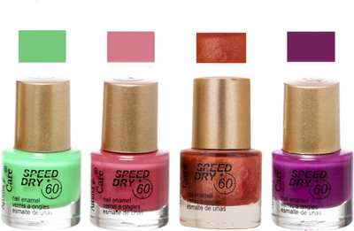 

Aroma Care Speed Dry Profesional Nail Color 23539 Multicolor,(Pack of 4)